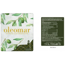 Caja de 3 garrafas de AOVE DCOOP PICUAL 5 LTS